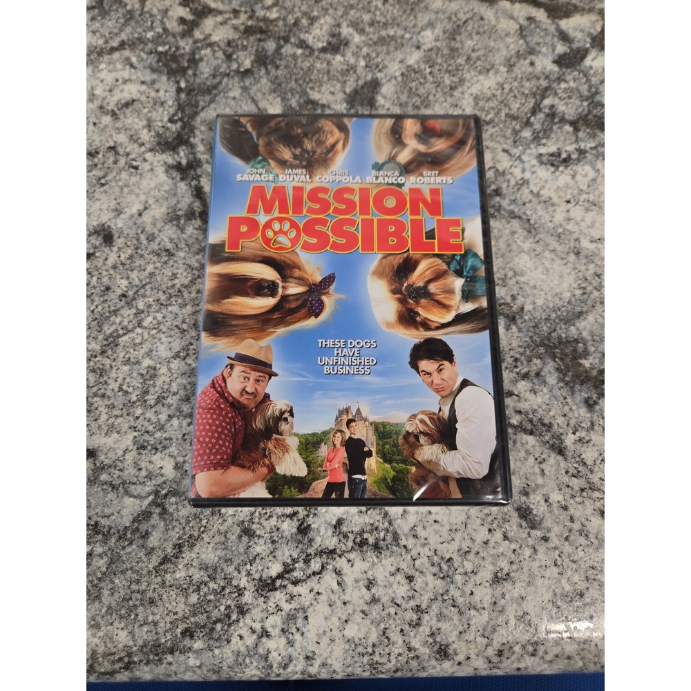 Mission Possible These Dogs Have Unfinished Business DVD Movie NWT